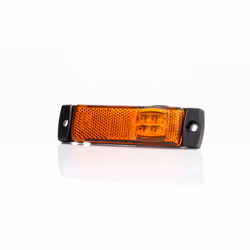 Le feu de gabarit LED orange de la marque FRISTOM est conçu pour une utilisation à 12/24V, offrant une visibilité optimale de ...