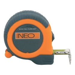 Neo 67-115 mètre à ruban 5 m Gris, Orange