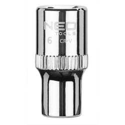 Douille hexagonale 1/4", 6 mm, superlock