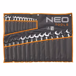 Jeu de 26 clés mixtes à profil cannelé Spline NEO TOOLS 09-754 (6-32mm) Clés mixtes 12 pans : Spline, Torx, métrique et impér ...
