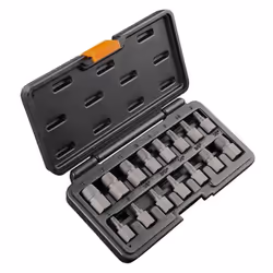 Extracteurs de boulons NEO TOOLS 09-607En acierLe kit comprend 15 extracteur de taille 3, 4, 5, 5,5, 6, 8, 10, 1/8 3/16, 1/4, ...