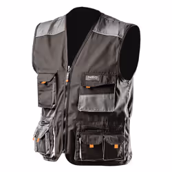 Gilet de travail NEO TOOLS 81-260 Le gilet de travail NEO est une solution pratique pour tous les travaux, professionnels com ...