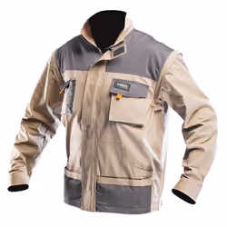 Veste de travail 2 en 1 NEO TOOLS 81-310 Cette veste se transforme en un clin d'oeil en gilet 2 poches au niveau du torsse 2  ...