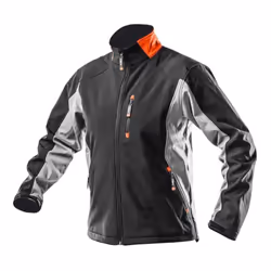 Veste de travail imperméable, en tissu Softshell de haute qualité, résistance à l'eau 5000 mm, respirabilité 3000 g / m2 / 24 ...