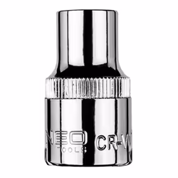 Douille hexagonale - NEO - 1/2 - 10 mm - Acier chrome-vanadium - Garantie 25 ans