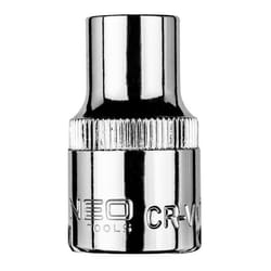 Douille hexagonale - NEO - 1/2 - 10 mm - Acier chrome-vanadium - Garantie 25 ans