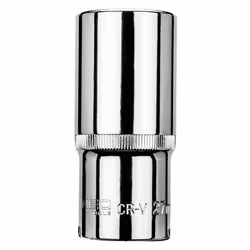 Douille hexagonale longue - NEO - 1/2 - Acier chrome-vanadium - 27 mm - Durable