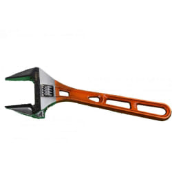 Clés à molette manche metal plastifié 0-53 mm NEO TOOLS/Taille:185 mm