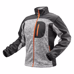 Veste de travail NEO TOOLS 81-555 Veste NEO TOOLS, chaude et respirante. Le renfort en softshell sur les épaules, les manches ...