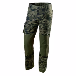 Pantalon de travail Camo NEO TOOLS 81-221 Les pantalons de travail NEO de la série CAMO sont fabriqués en coton et polyester  ...
