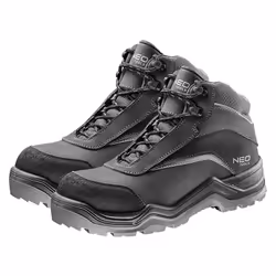 Chaussures de sécurité montantes NEO TOOLS 82-151 renfort nubuck Chaussures de travail 82-151 NEO, classe S3 SRC, protègent l ...