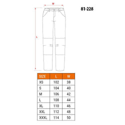 NEO tools 81-228-L pantalon de protection