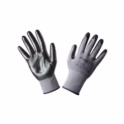 Gants de travail, nylon enduit de nitrile, 4131X, taille 10 Les gants de travail offrent une protection des mains contre la s ...