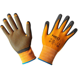 Gants de travail en nylon avec picots en nitrile, 4131X, taille 9