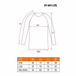 NEO tools 81-661-L/XL, 1 pièce(s)