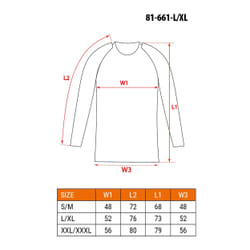 NEO tools 81-661-L/XL sous-vêtement combinaison