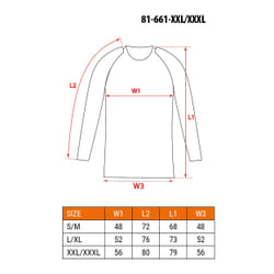 NEO tools 81-661-XXL/XXXL sous-vêtement combinaison