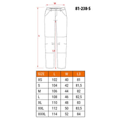 NEO tools 81-238-S pantalon de protection