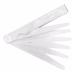 Jauge dépaisseur 20 lames (005 - 10 mm) 65MN/inox