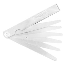 Jauge dépaisseur 20 lames (005 - 10 mm) 65MN/inox