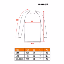 NEO tools 81-662-S/M sous-vêtement combinaison