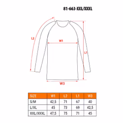 NEO tools 81-663-XXL/XXXL sous-vêtement combinaison