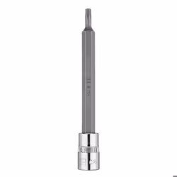 Embout TORX TX15 - NEO - Douille 1/4 - Long 87 mm - Acier chrome-vanadium - Professionnel
