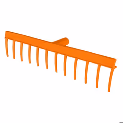 Râteau - NEO TOOLS - 12 dents - Plastique - Largeur 510 mm - Longueur 100 mm