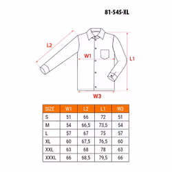 NEO tools 81-545-XL chemise et haut Coton