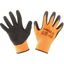 Gants de travail ondulés en polyester enduit de latex, 3131X, taille 11