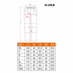 NEO tools 81-290-M pantalon de protection Noir - Vue supplémentaire 2