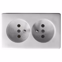 Ospel GW-2KZ/00, Blanc, IP20, 16 A, 65 mm, 37 mm, 105 mm