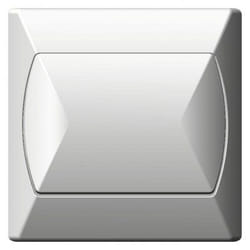 Ospel ŁP-1A/00 commutateur électrique Blanc