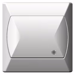 Ospel ŁP-4A/00, Blanc, IP20, 250 V, 10 A, 82 mm, 36 mm