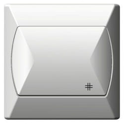 Ospel ŁP-4A/00 commutateur électrique Blanc