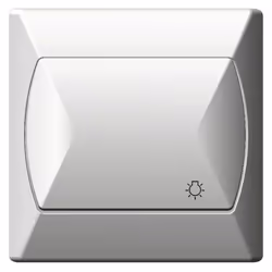 Ospel ŁP-5A/00, Blanc, IP20, 250 V, 10 A, 82 mm, 36 mm