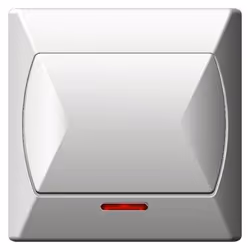 Ospel ŁP-1AS/00, Blanc, IP20, 250 V, 10 A, 82 mm, 36 mm