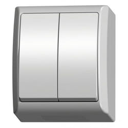 Ospel ŁNH-2H/00 commutateur électrique Blanc
