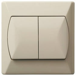 Ospel ŁP-2A/01 commutateur électrique Beige