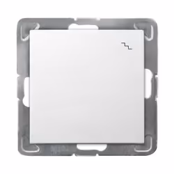 Ospel ŁP-3Y/m/00, Blanc, IP20, 250 V, 16 A, 71 mm, 40 mm