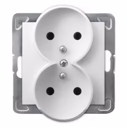 Ospel GP-2YRZ/m/00, Blanc, IP20, 16 A, 71 mm, 45 mm, 71 mm