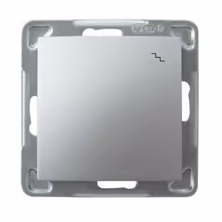 Ospel ŁP-3Y/m/18, Argent, IP20, 250 V, 16 A, 71 mm, 40 mm