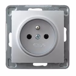 Ospel GP-1YZ/m/18, Argent, IP20, 16 A, 71 mm, 37 mm, 71 mm