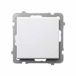 Ospel ŁP-1R/m/00, Blanc, IP20, 250 V, 16 A, 71 mm, 42 mm