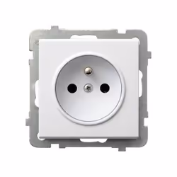 Ospel GP-1RZ/m/00, Blanc, IP20, 16 A, 71 mm, 38 mm, 71 mm