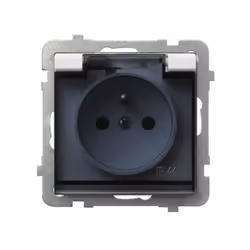 Ospel GPH-1RZ/m/00/d, Blanc, IP44, 16 A, 71 mm, 42 mm, 71 mm