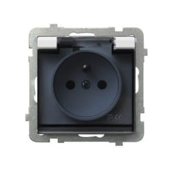 Ospel GPH-1RZ/m/00/d prise de courant Blanc