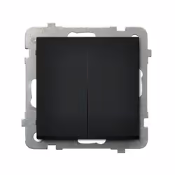 Ospel ŁP-10R/m/33, Noir, IP20, 250 V, 16 A, 71 mm, 42 mm
