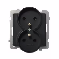 Ospel GP-2RRZ/m/33, Noir, IP20, 16 A, 71 mm, 48 mm, 71 mm