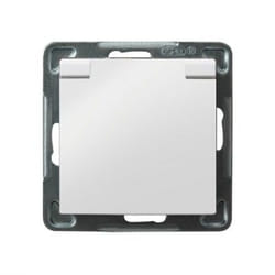 Ospel GPH-1YZP/m/00/w prise de courant Blanc